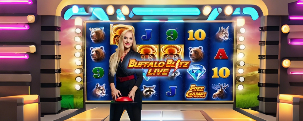 stake bet Caça-níqueis Buffalo Blitz ao Vivo